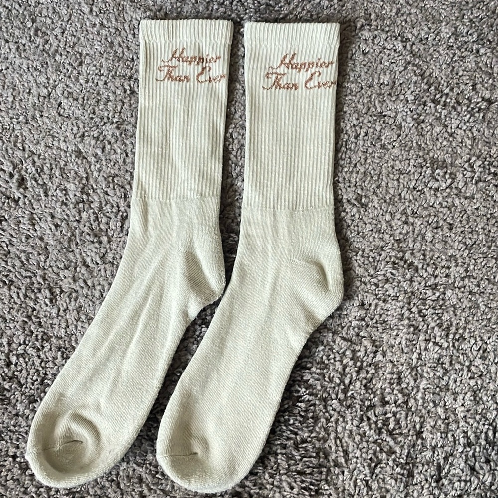 Happier than ever socks